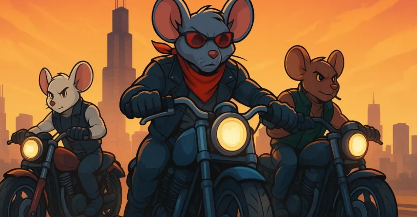 Biker Mice: Ratos de Marte salvaram Chicago com motos velozes