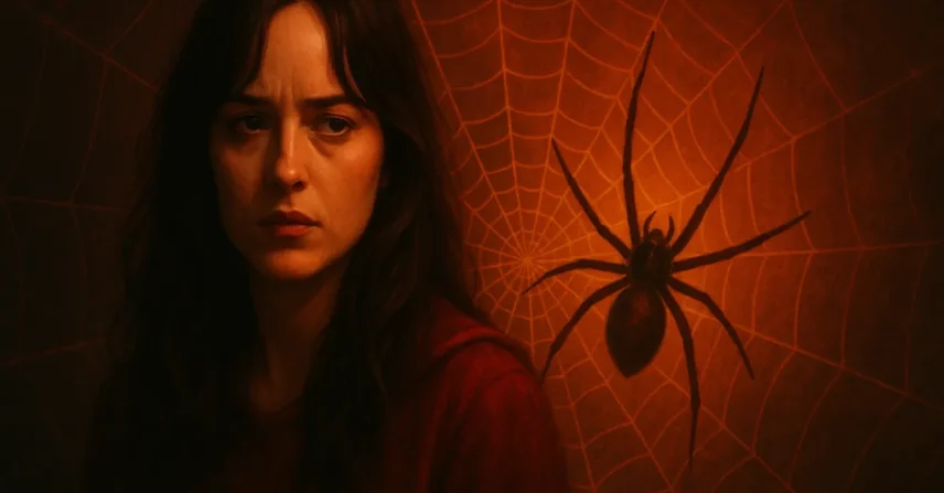 Madame Teia: Dakota Johnson e as premonições das aranhas
