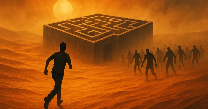 Maze Runner: Prova de Fogo! Deserto, Zumbis e Sobrevivência!