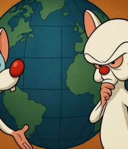 Pinky e Cérebro: Gênios ratos e o sonho de domínio mundial