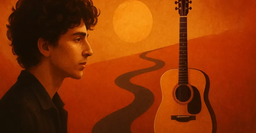 Timothée Chalamet: Como ele dominou a arte de Bob Dylan?