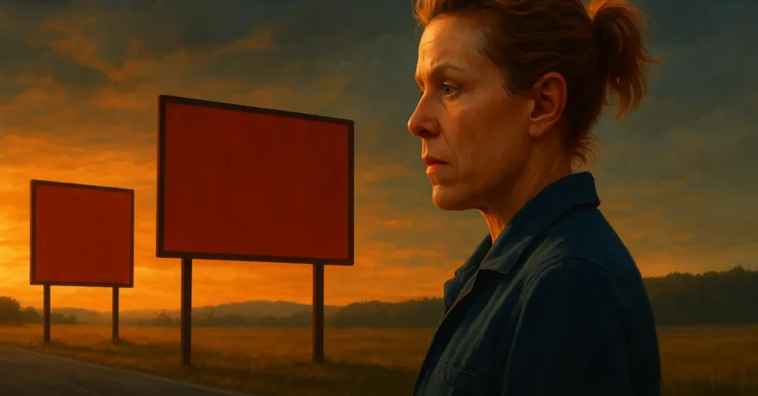 Três Anúncios Secção Missouri Martin McDonagh Frances McDormand vingança
