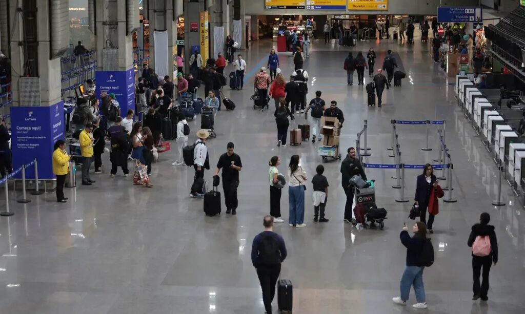 Aviação doméstica recorde: 25,2 mi passageiros 1º trimestre