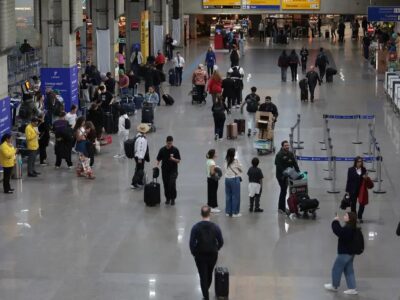 Aviação doméstica recorde: 25,2 mi passageiros 1º trimestre