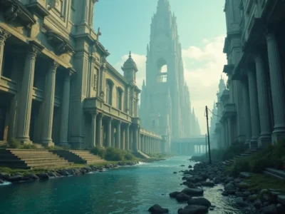 Cidades inteiras que foram reconstruídas para filmes famosos