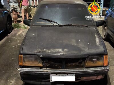 Homem preso por furtar carro com guincho no Núcleo Bandeirante