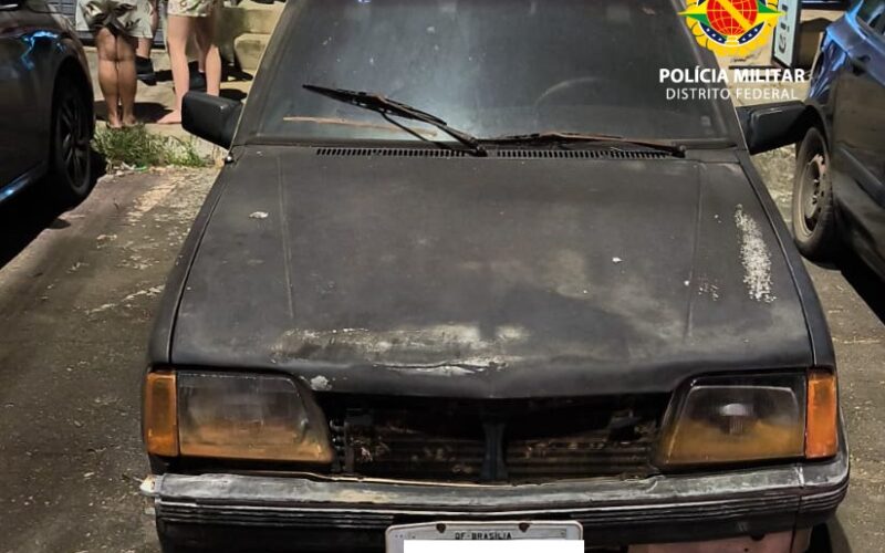 Homem preso por furtar carro com guincho no Núcleo Bandeirante