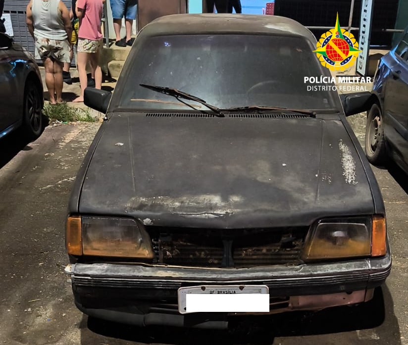 Homem preso por furtar carro com guincho no Núcleo Bandeirante