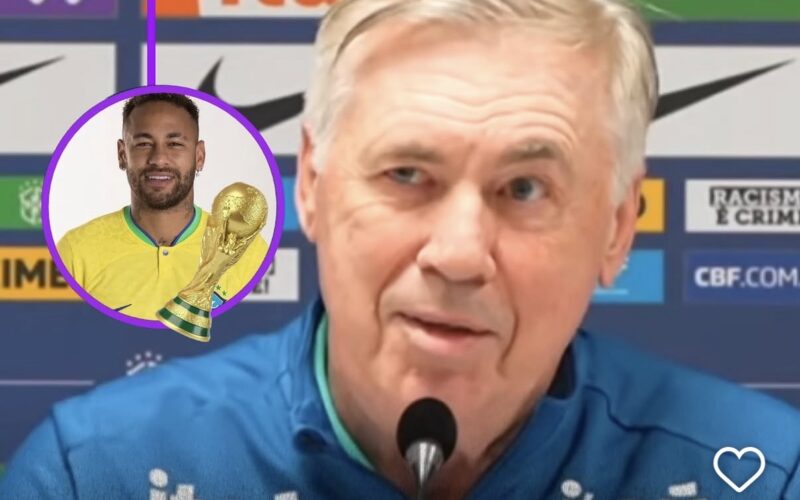 Neymar perde chance com Ancelotti ao recusar grama sintética